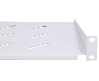 ExtraLink Półka do szaf wiszących 19" 250MM 1U (szara) - 492983 - zdjęcie 5